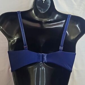 34D Victoria Secret blue bra plunge
